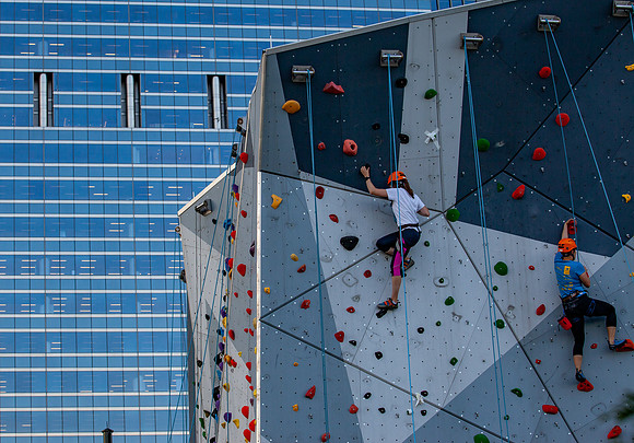 Rock Climbing Practice
