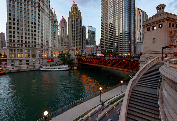 Near Michigan Ave Bridge