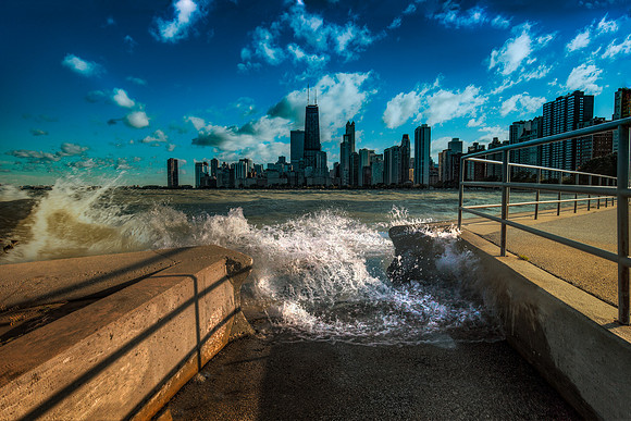 The Stairway at the lake